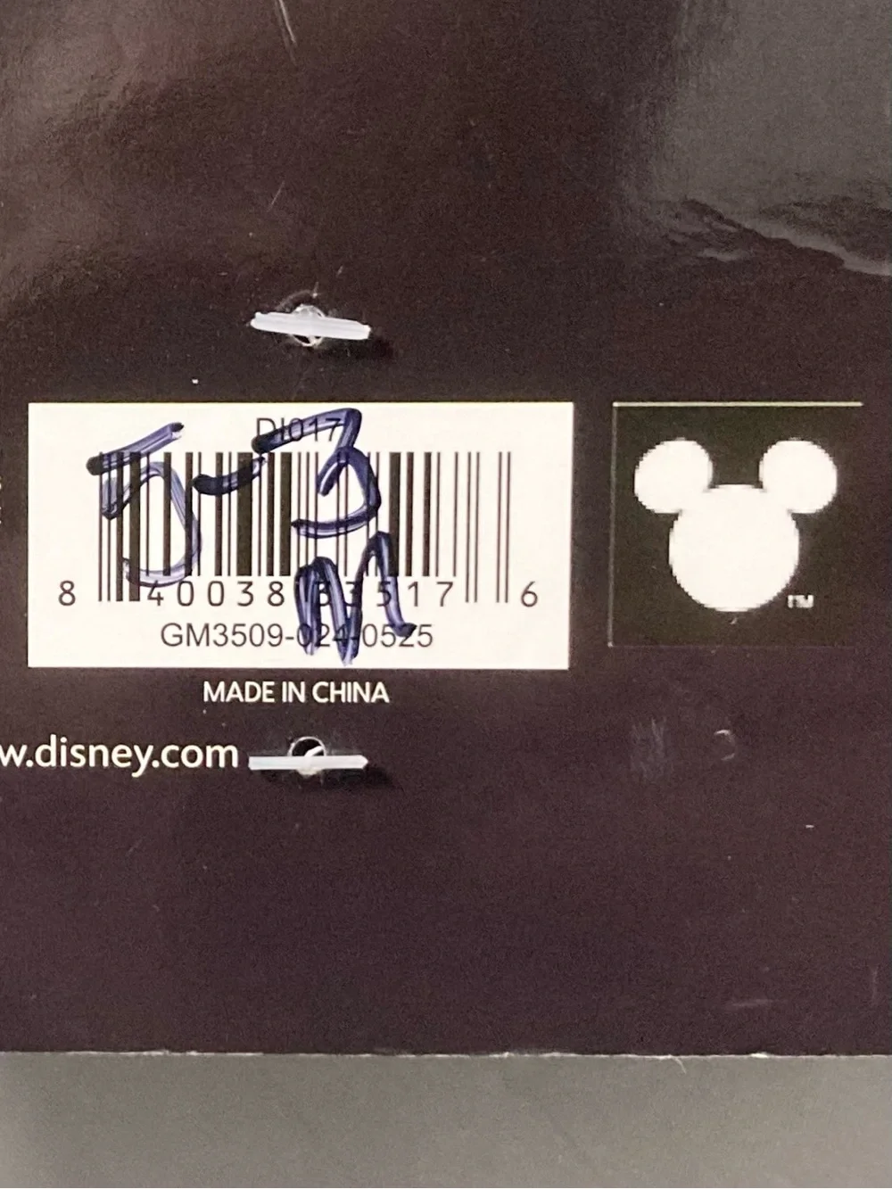 Disney new tags